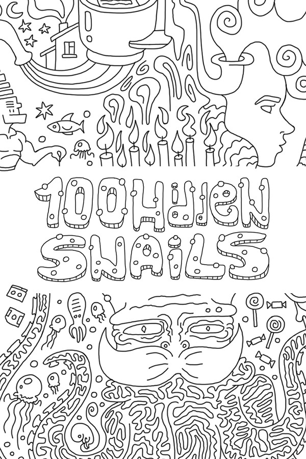 100 hidden snails