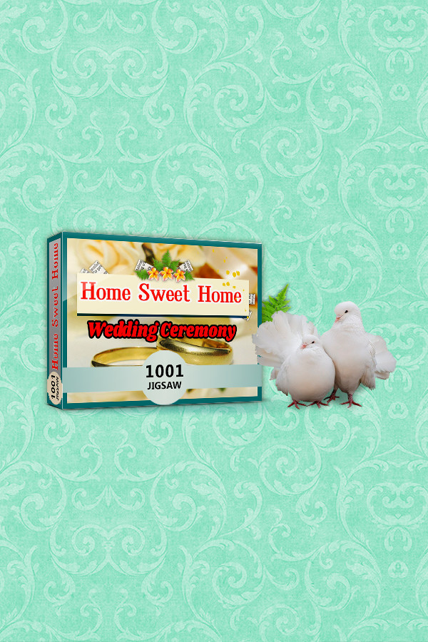 1001 Jigsaw Home Sweet Home Wedding Ceremony