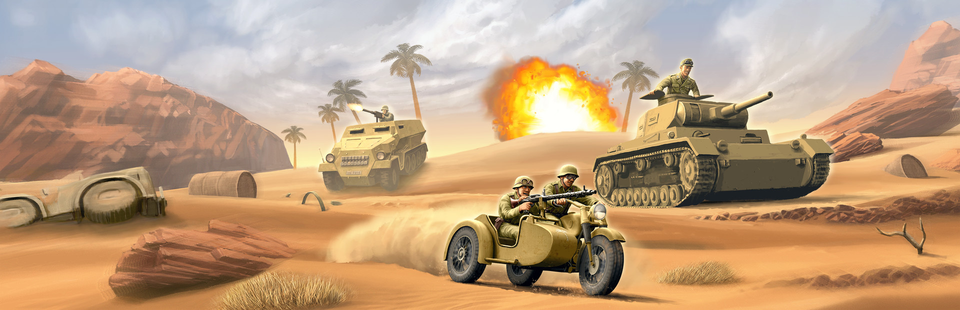 1943 Deadly Desert cover art