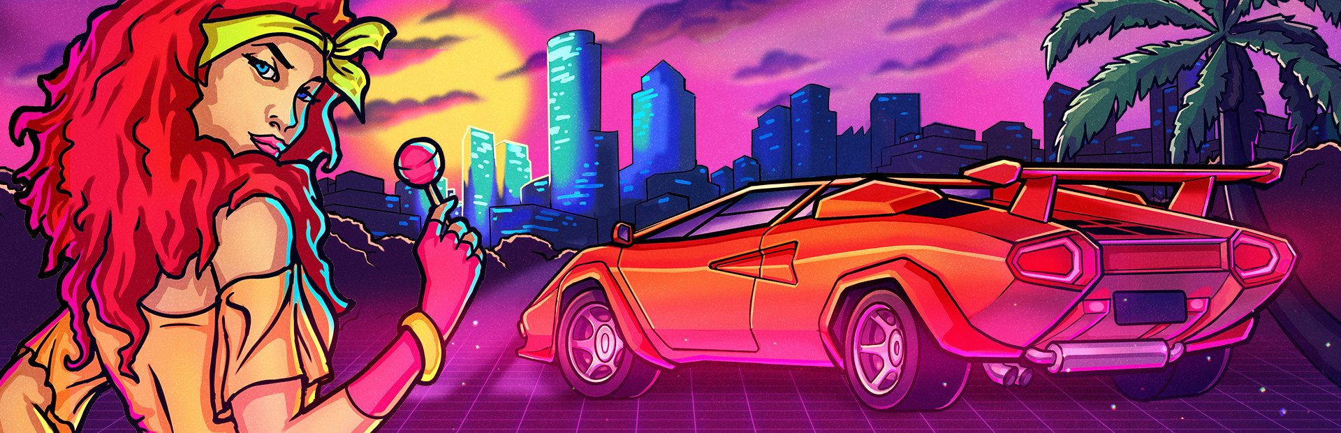 80's OVERDRIVE cover art