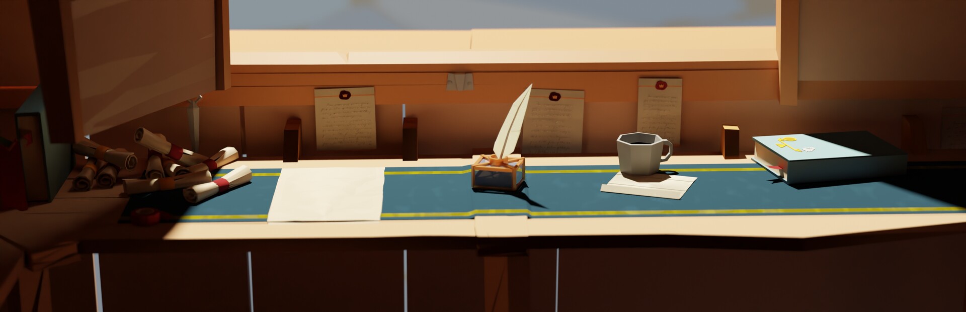 a guard walks into a tavern cover art