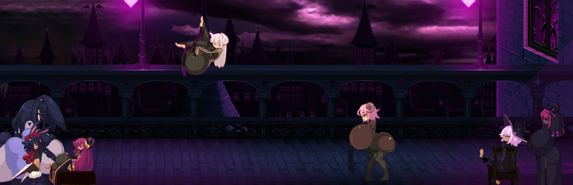 A Lose Hero in the Castle of the Succubi cover art