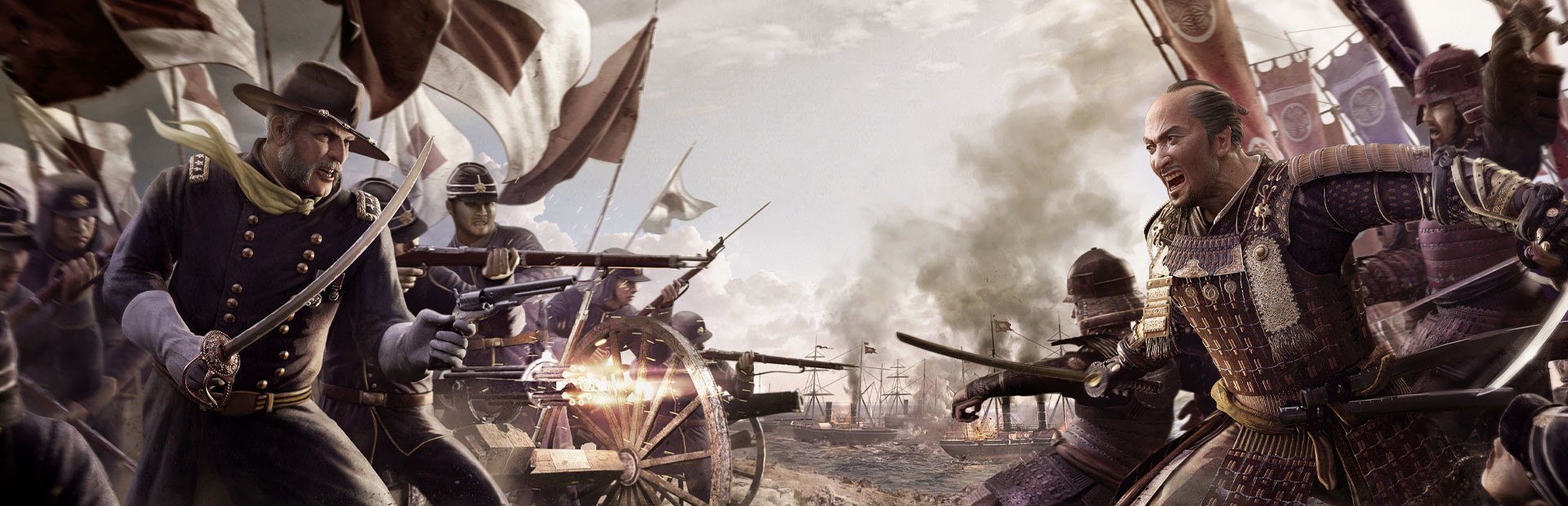 A Total War Saga: FALL OF THE SAMURAI cover art