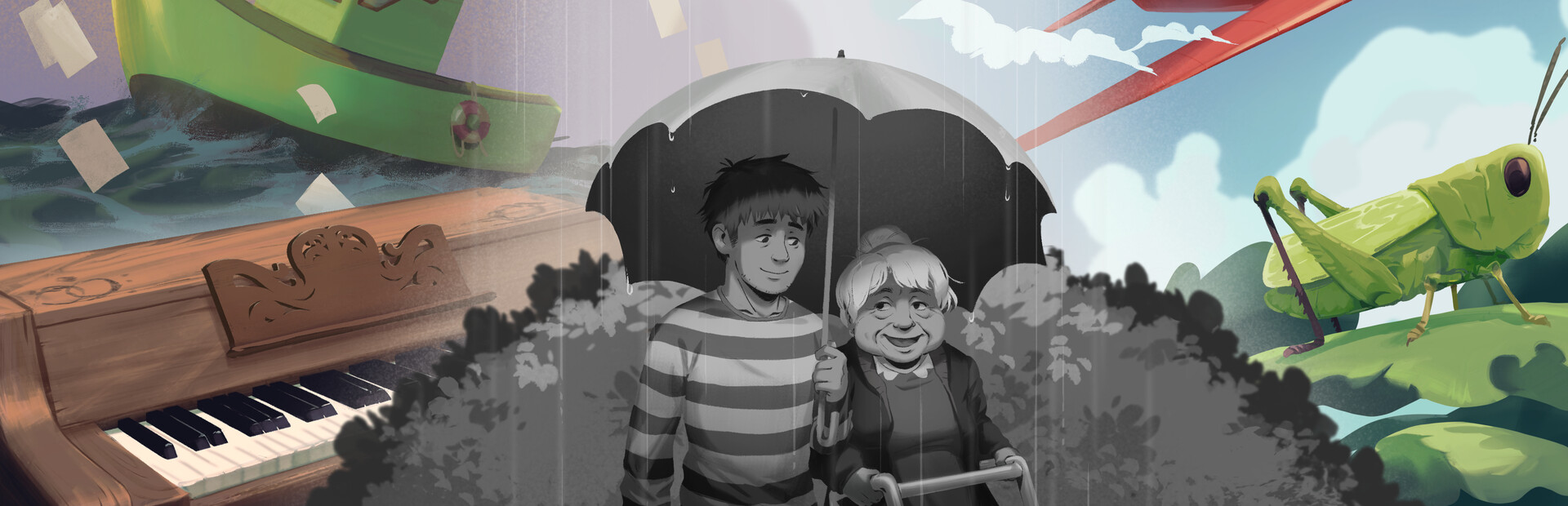 A Walk With Yiayia cover art