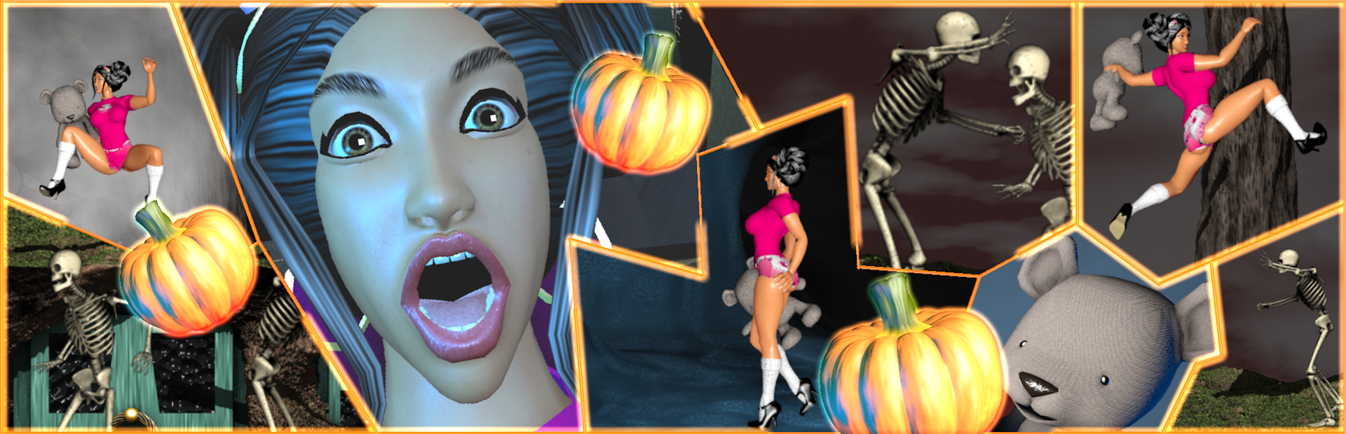 Aah, Halloween pie! cover art