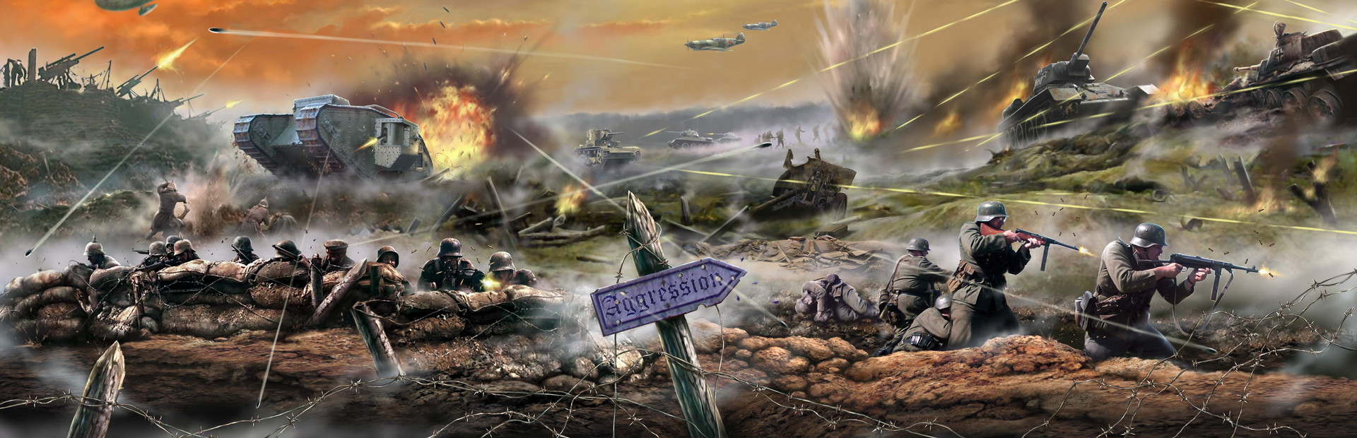 Aggression: Europe Under Fire cover art