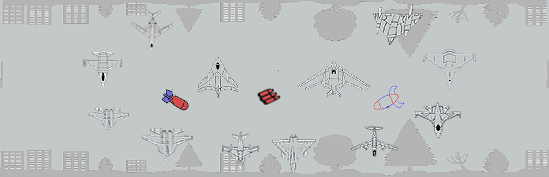 Airplane shooting spree cover art
