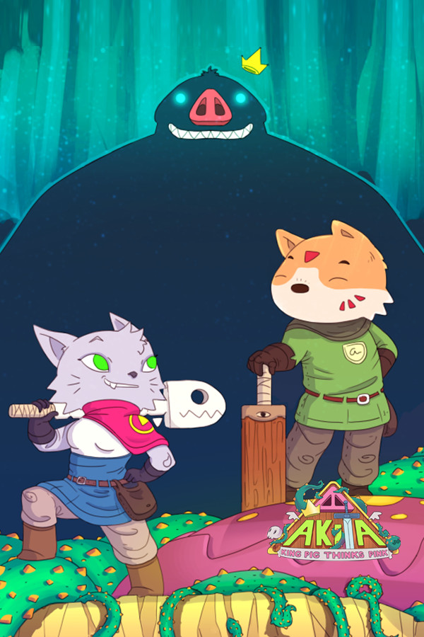 Akita: King Pig Thinks Pink