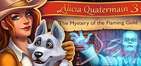 Alicia Quatermain 3: The Mystery of the Flaming Gold cover art