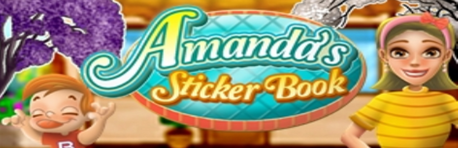 Amanda's Sticker Book cover art