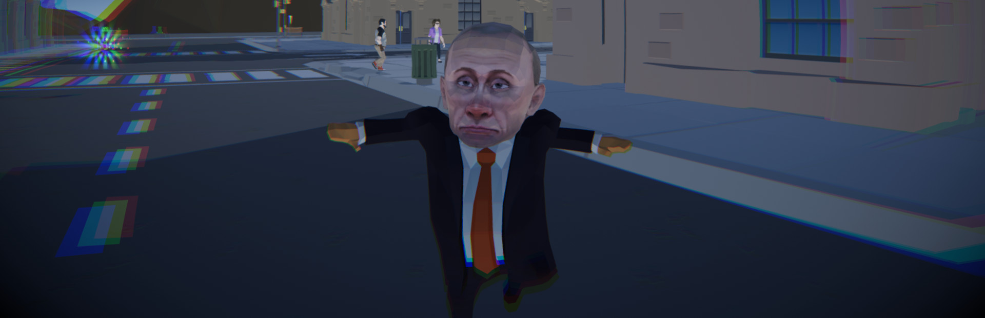 Angry Putin cover art
