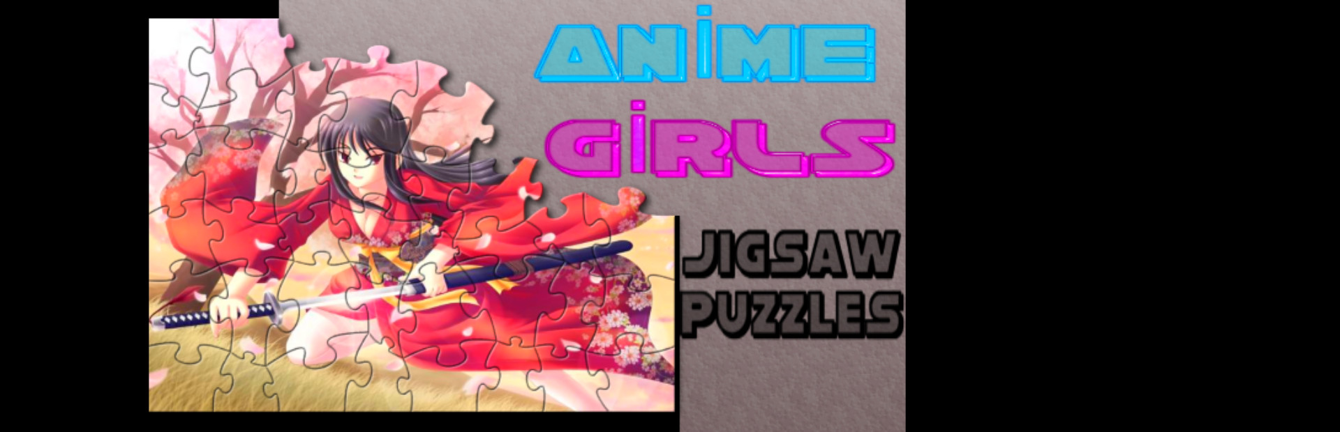 Anime Girls Jigsaw Puzzles cover art