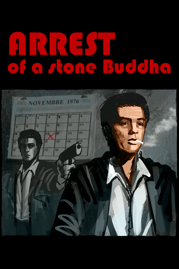 Arrest of a stone Buddha