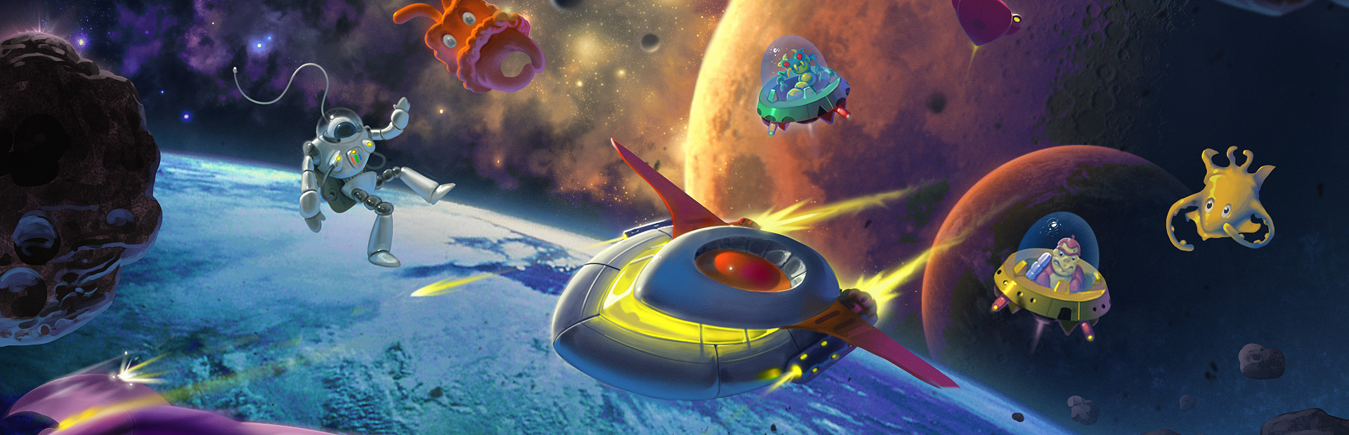 Asteroid Invaders cover art