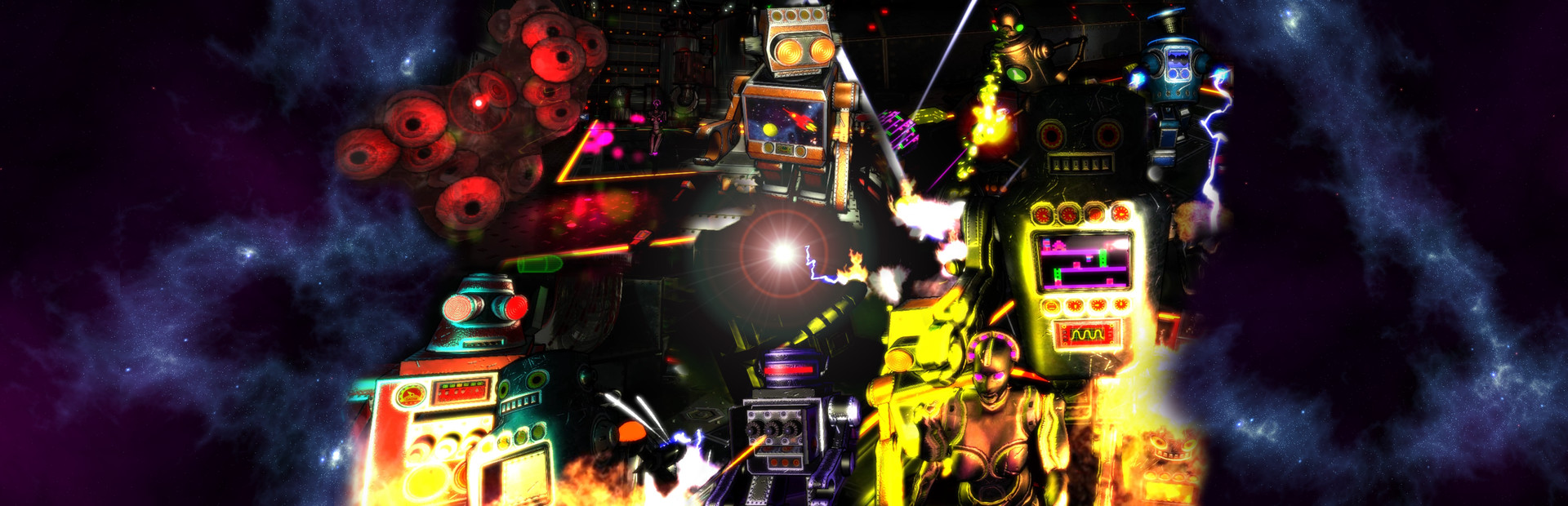 Attack Of The Retro Bots cover art