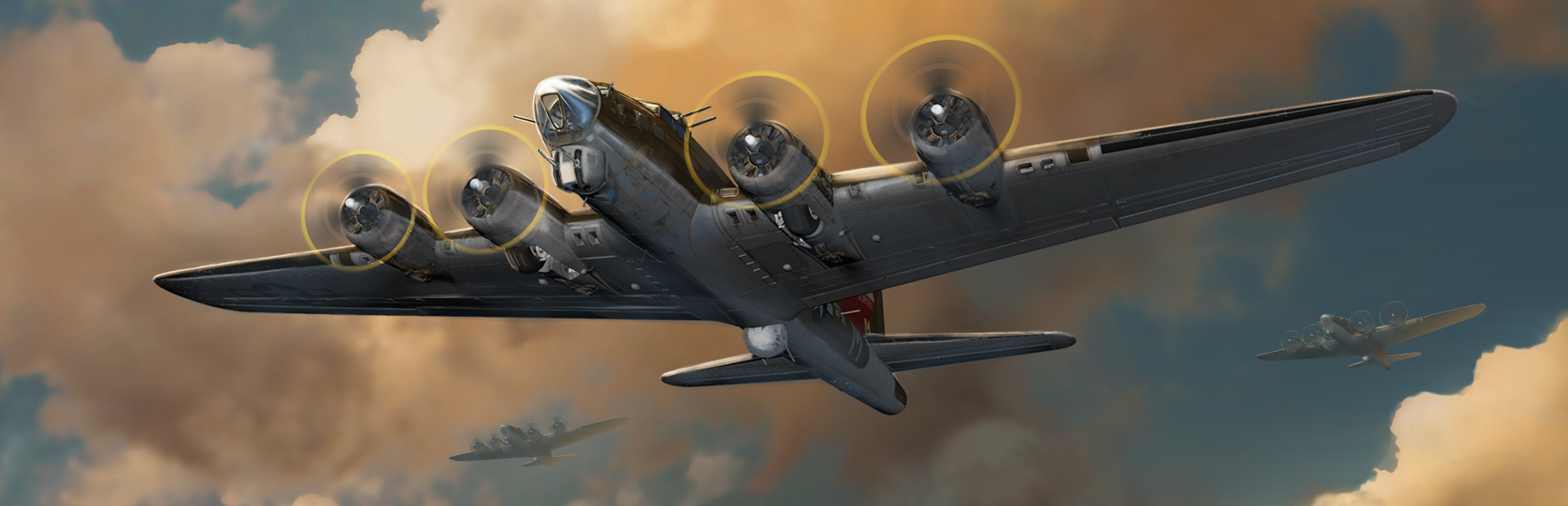 B-17 Squadron cover art