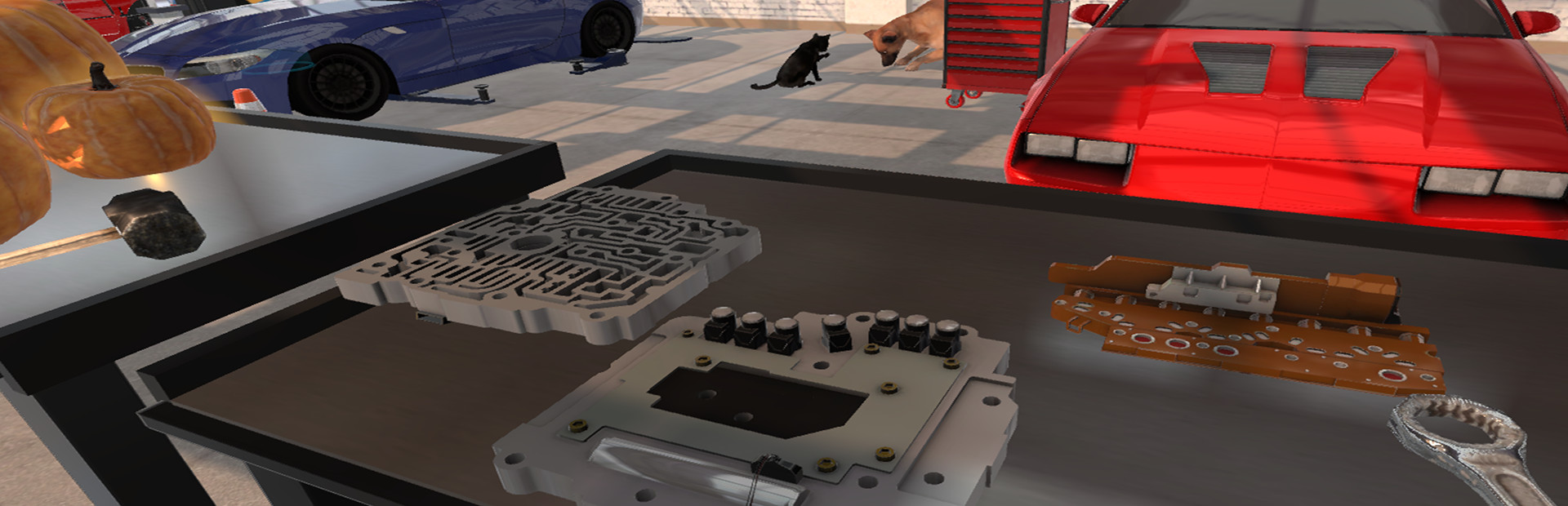 Basic Car Repair Garage VR cover art