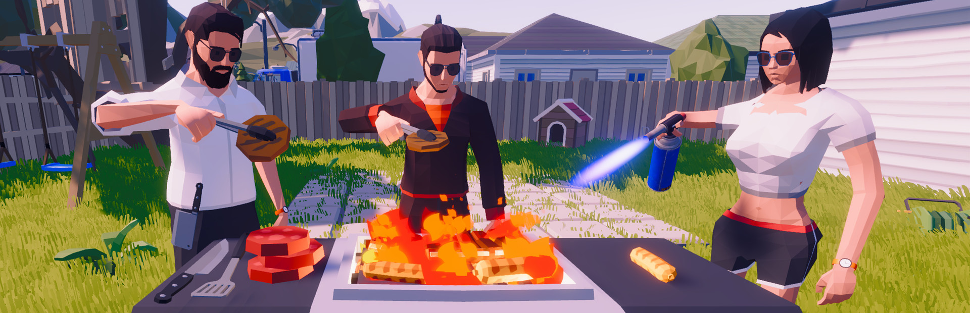 BBQ Simulator: The Squad cover art