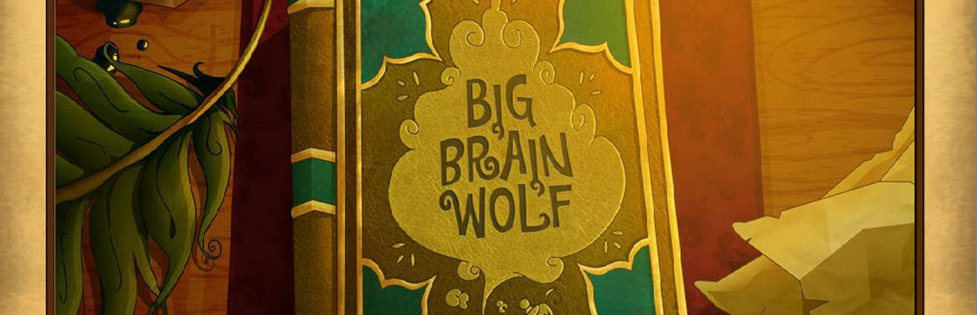 Big Brain Wolf cover art