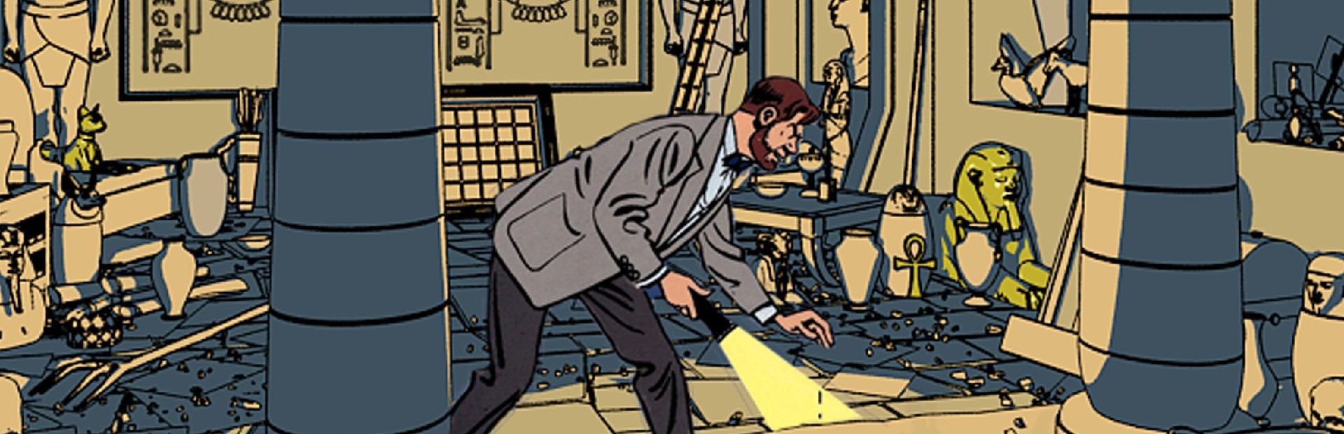 Blake and Mortimer: The Curse of the Thirty Denarii cover art