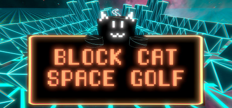 BLOCK CAT SPACE GOLF cover art