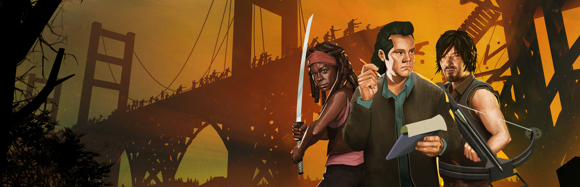 Bridge Constructor: The Walking Dead cover art