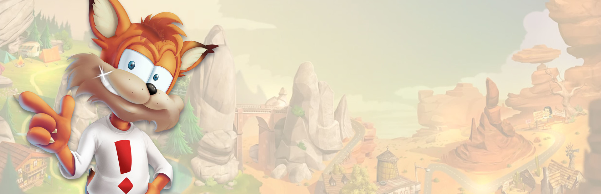 Bubsy: The Woolies Strike Back cover art