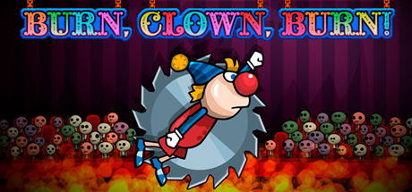 Burn, Clown, Burn! cover art