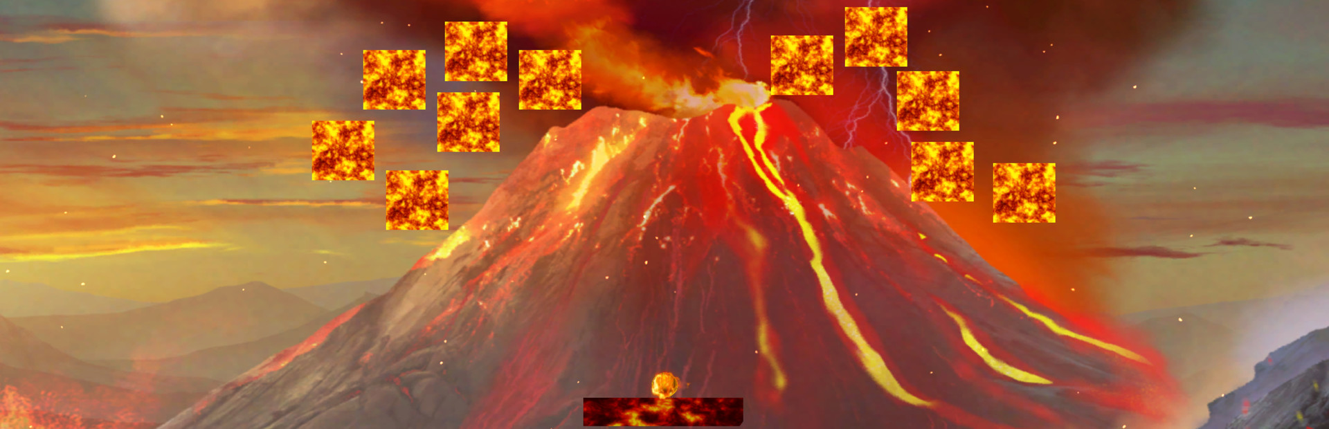 Burning Brick Breaker cover art