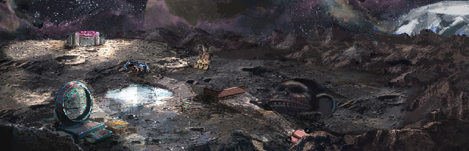 Captain Disaster in: The Dark Side of the Moon cover art