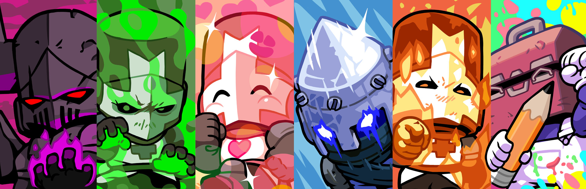 Castle Crashers PC cover art