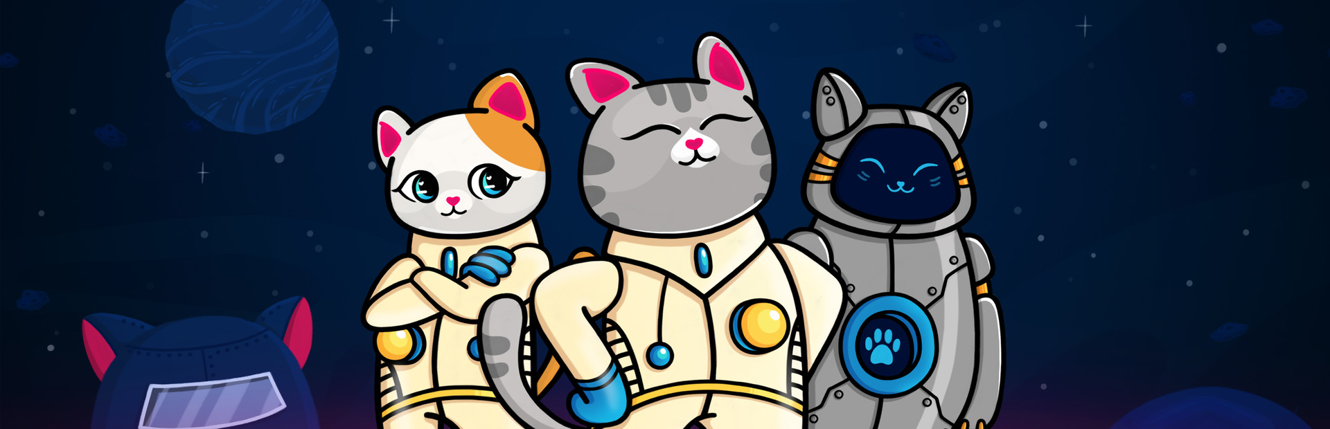 Catellite-609: feline space adventure cover art