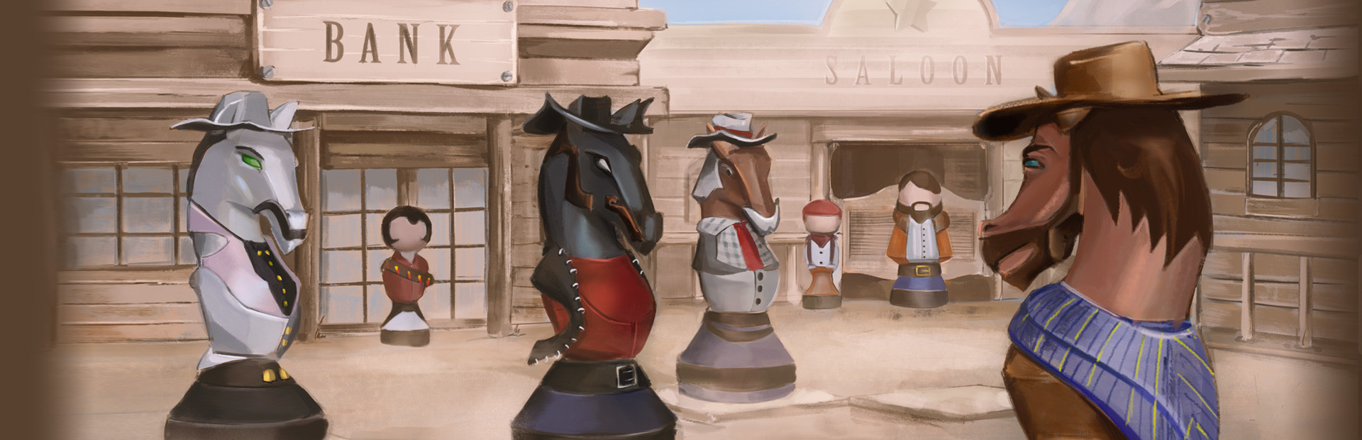 Chess Knights: High Noon cover art