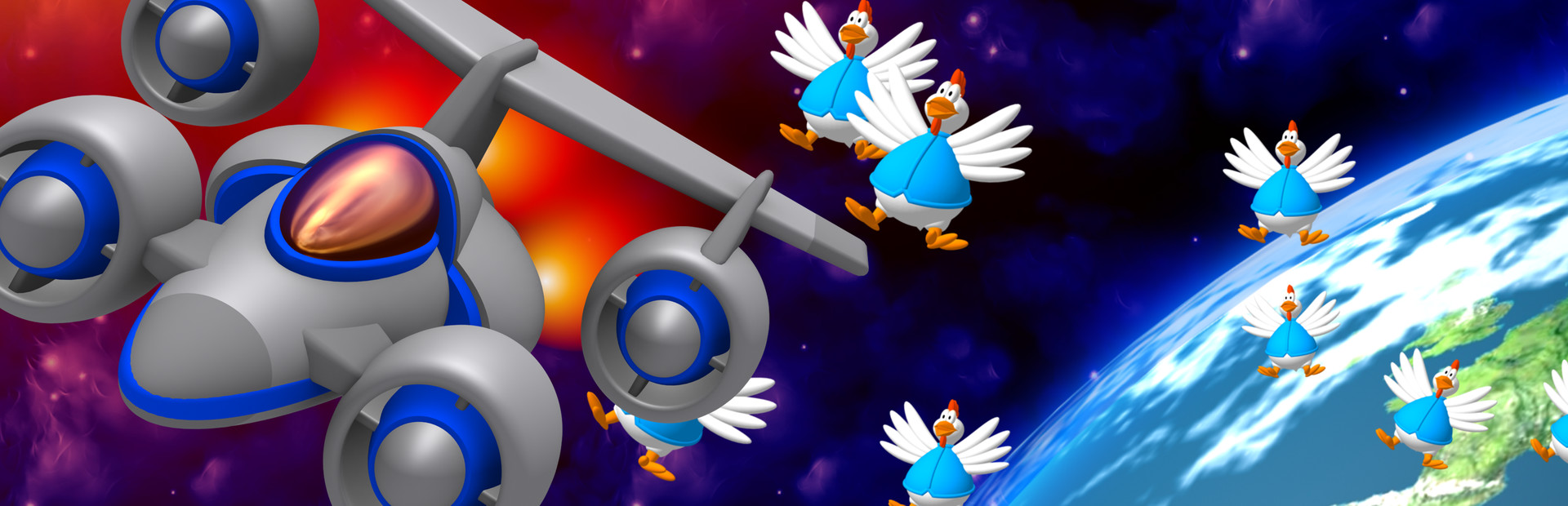 Chicken Invaders 2 cover art