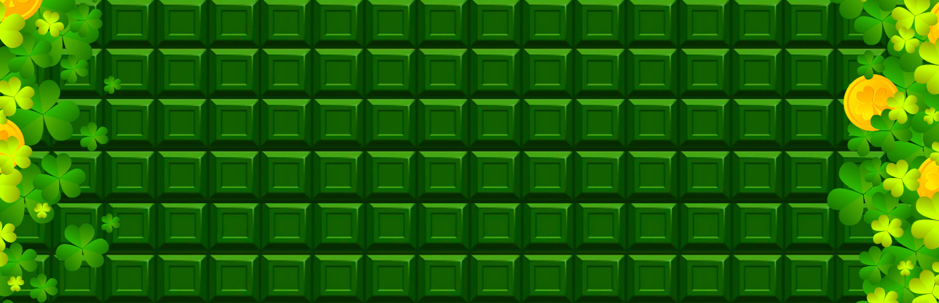 Chocolate makes you happy: St.Patrick's Day cover art