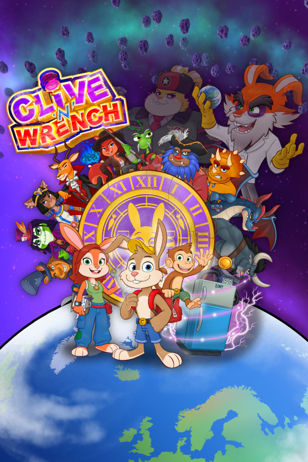 Clive 'N' Wrench cover art