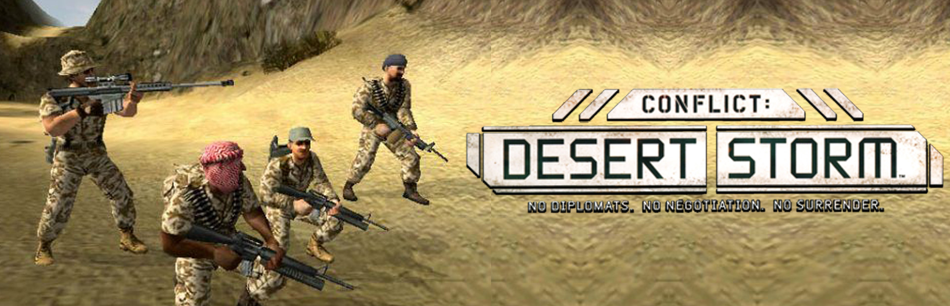 Conflict: Desert Storm cover art
