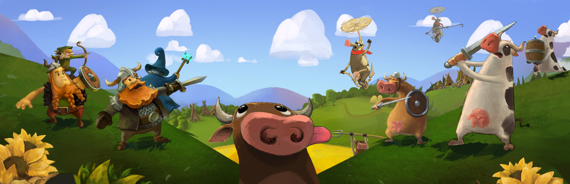 Cows VS Vikings cover art