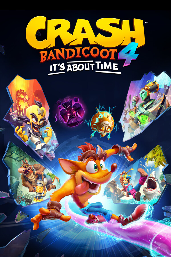 Crash Bandicoot 4 cover art