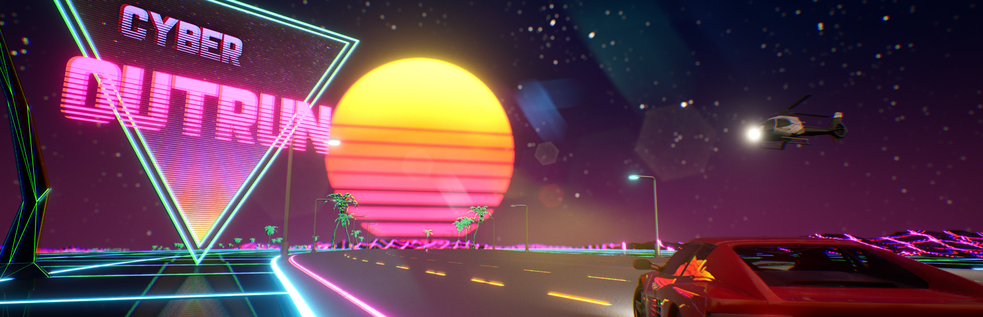 Cyber OutRun cover art