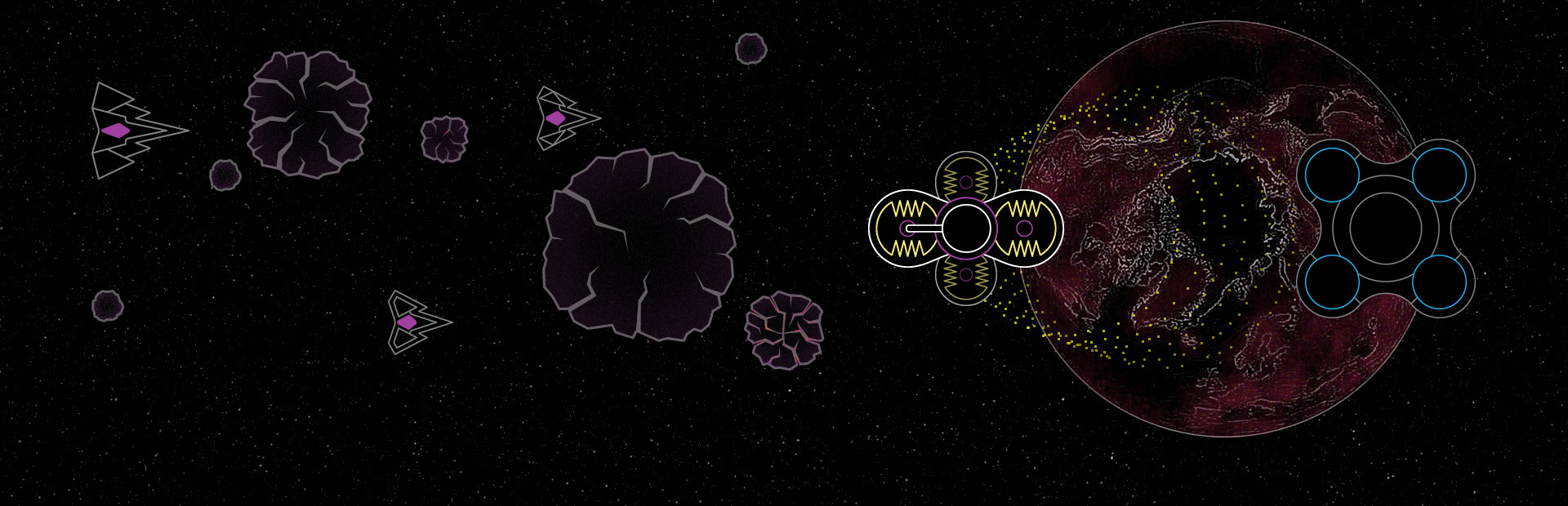 Dark Asteroids cover art