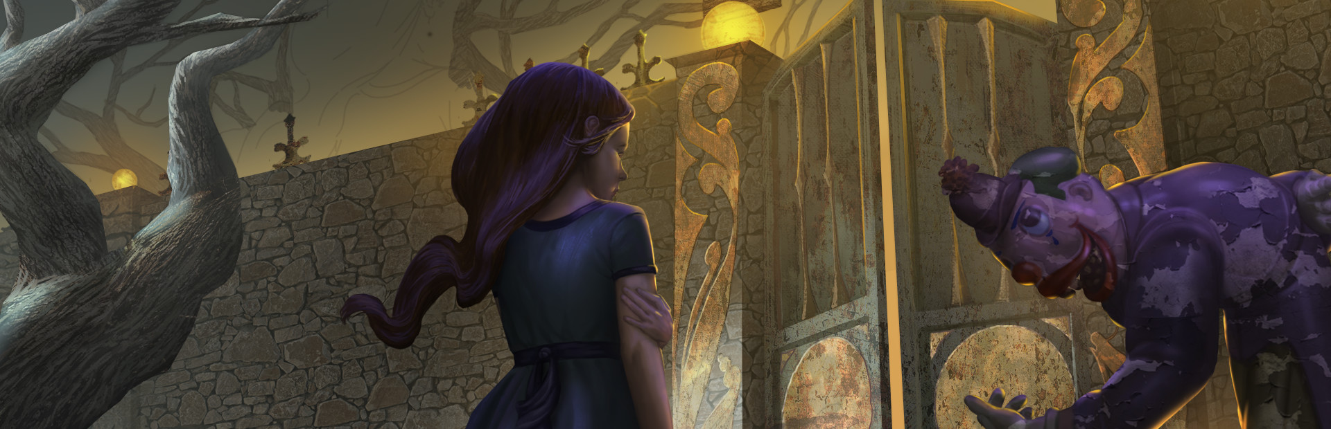 Dark Solitaire. Mystical Circus cover art