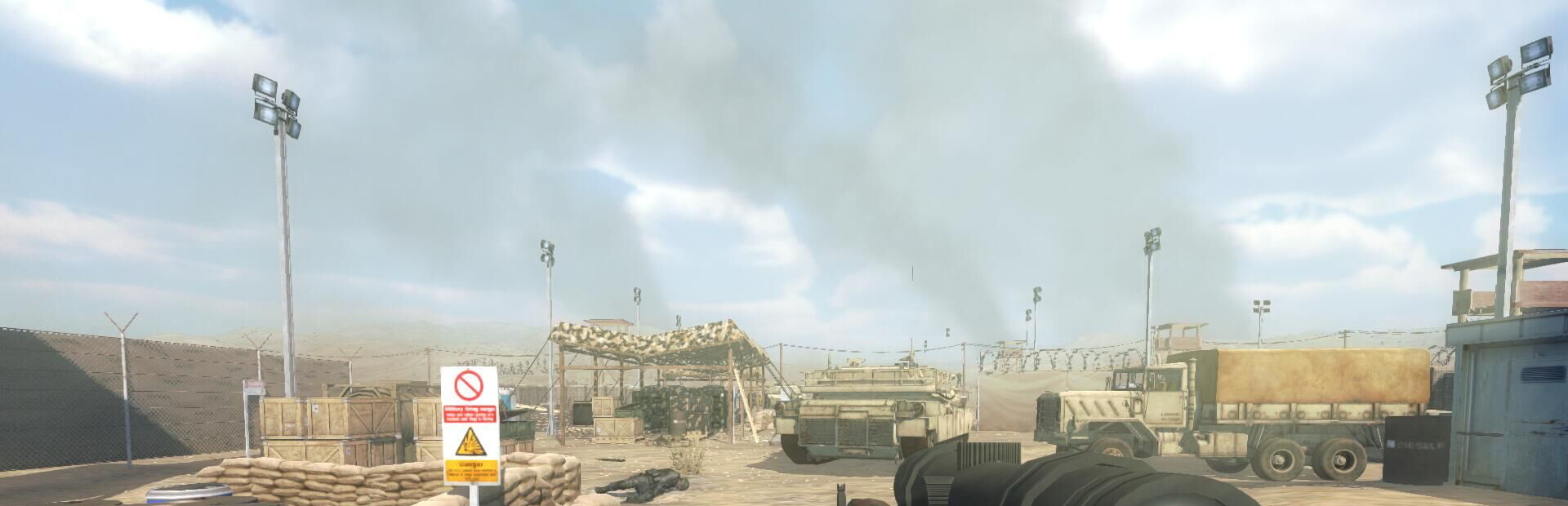 Desert attack cover art