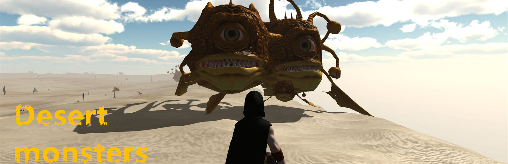 Desert monsters cover art