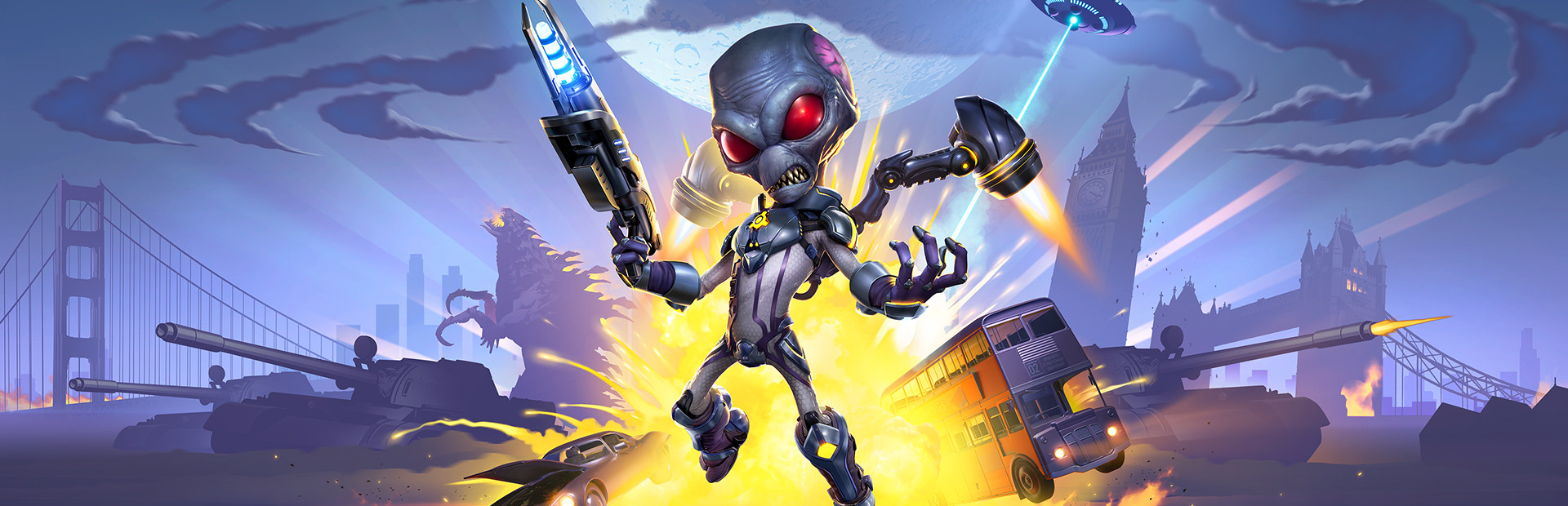 Destroy All Humans! 2 cover art