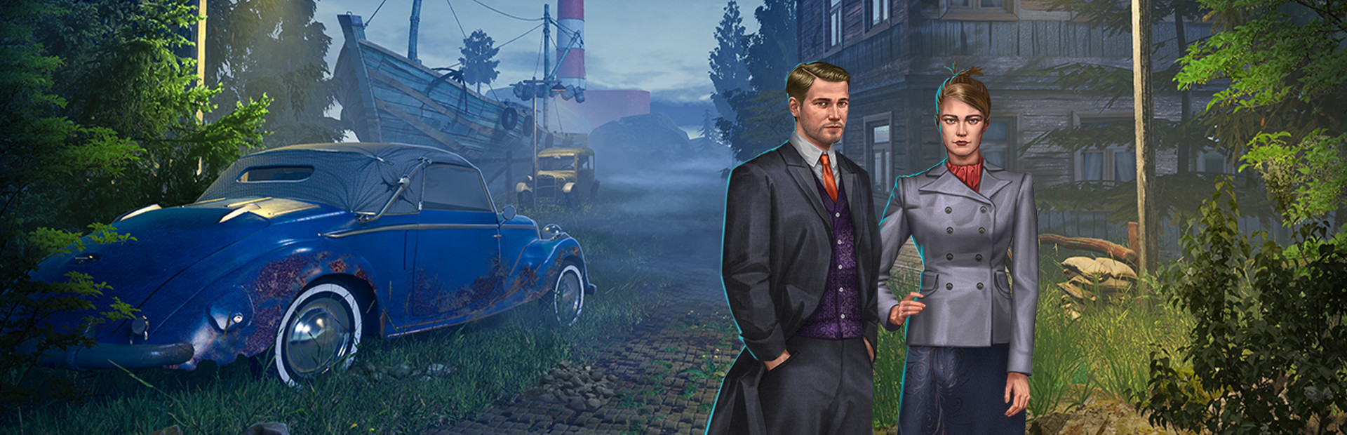 Detective notes. Lighthouse Mystery Solitaire cover art