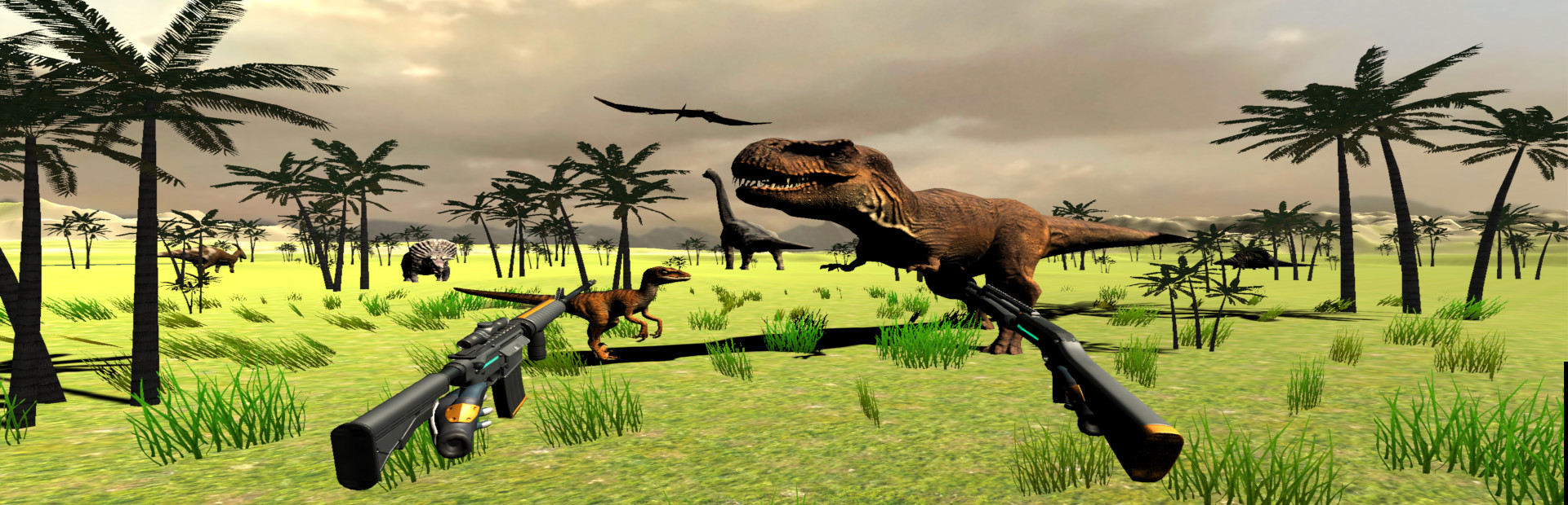 Dinosaur Hunting Patrol 3D Jurassic VR cover art