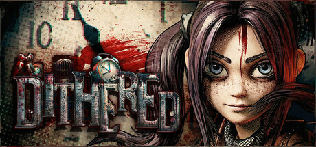 Dithered cover art