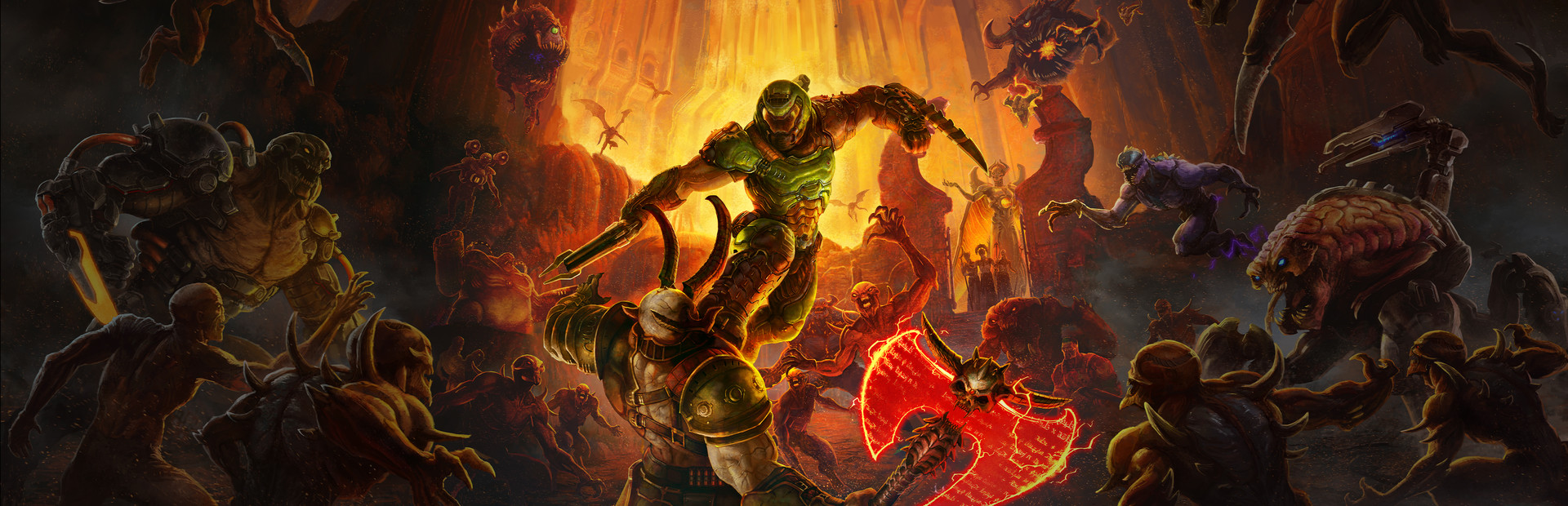 DOOM Eternal cover art