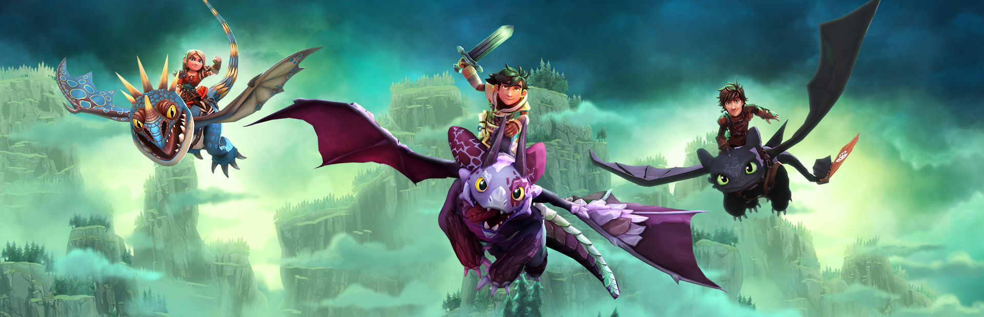 DreamWorks Dragons: Dawn of New Riders cover art